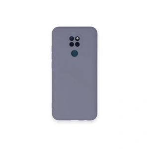 General Mobile Gm 20 Kılıf Nano İçi Kadife Silikon - Gri