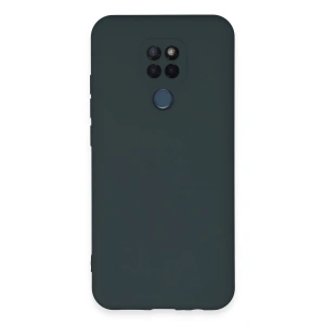 General Mobile Gm 20 Kılıf Nano İçi Kadife Silikon - Koyu Yeşil