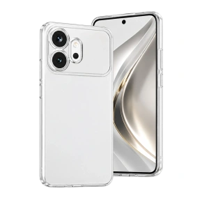 Huawei Honor 600 Lüx Şeffaf Silikon - Şeffaf