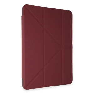 Huawei Honor Pad V9 Kılıf Kalemlikli Mars Tablet Kılıfı - Mürdüm