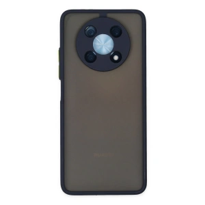 Huawei Nova Y90 Kılıf Montreal Silikon Kapak - Lacivert