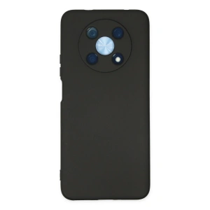 Huawei Nova Y90 Kılıf Nano İçi Kadife Silikon - Siyah