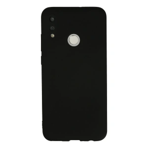 Huawei P Smart 2019 Kılıf Nano İçi Kadife Silikon - Siyah