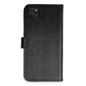 Huawei Y5p Kılıf Trend S Plus Kapaklı Kılıf - Siyah