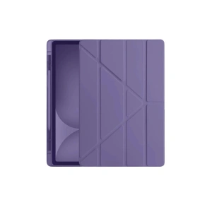 İpad Pro 11 (2024) Kılıf Kalemlikli Hugo Tablet Kılıfı - Mor