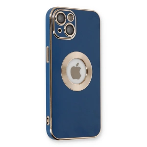 İphone 14 Plus Kılıf Store Silikon - Mavi