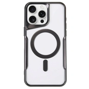 İphone 14 Pro Kılıf Boyi Magsafe Silikon Kapak - Siyah