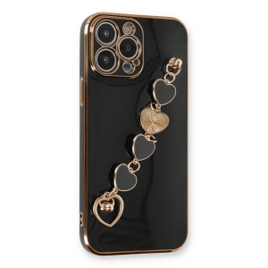 İphone 14 Pro Kılıf Esila Silikon - Siyah