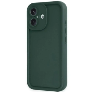 İphone 16 Kılıf Viera Silikon - Koyu Yeşil
