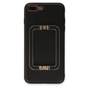 İphone 7 Plus Kılıf Coco Elit Kapak - Siyah