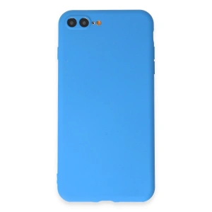 İphone 7 Plus Kılıf First Silikon - Mavi