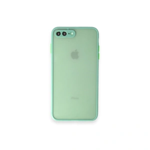 İphone 7 Plus Kılıf Montreal Silikon Kapak - Turkuaz