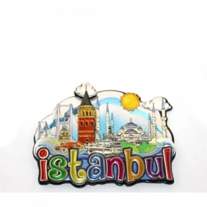 İstanbul Temalı Buzdolapı Süsü Magnet