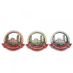 İstanbul Temalı Metal Magnet