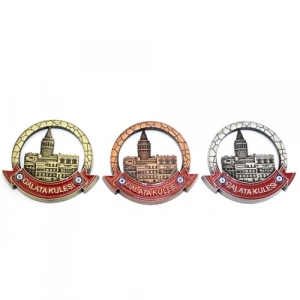 İstanbul Temalı Metal Magnet