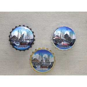 İstanbul Temalı Metal Magnet Alk4339