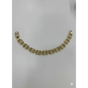 Izgara Tasarım Taşlı Cm Bileklik
