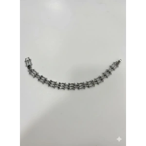 Izgara Tasarım Taşlı Cm Bileklik