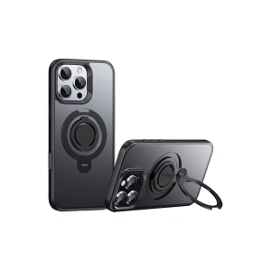 Joko Apple İphone 16 Pro Max Avatar 360 Dönen Magsafe Kapak - Siyah