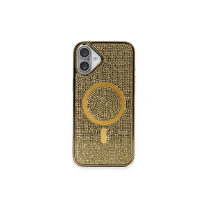 Joko İphone 16 Plus Kılıf Helen Magsafe Kapak - Gold