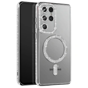 Joko Samsung Galaxy S26 Ultra Joke Simli Magneticsafe Kılıf - Gümüş