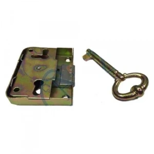 Kapazlama, Mobilya Kilidi 6x4x1 Cm - 12 Adet