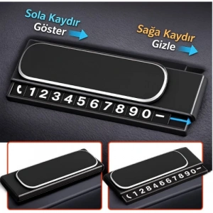Kayar Kapaklı Torpido Üstü Fosforlu Numaratör