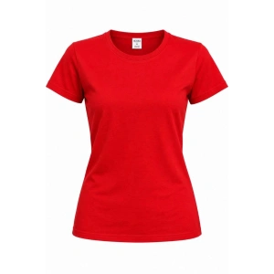 Kız Çocuk Basic Bisiklet Yaka Kısa Kollu Slim Fit Yazlık Tişört