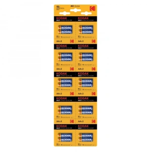 Kodak 20 Adet Max Super Alkalin 2’li Ayrılabilir Kartela Kalem Pil