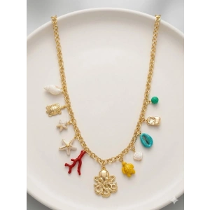 Mercan Dokunuşu Charm Kolye