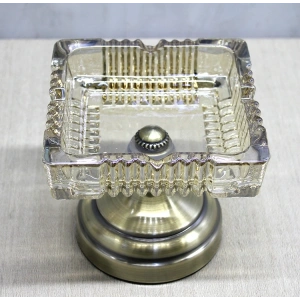 Metal Ayaklı Cam Küllük Alk4878