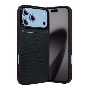 Newface Apple İphone 18 Pro Max Auto Focus Karbon Kapak - Siyah