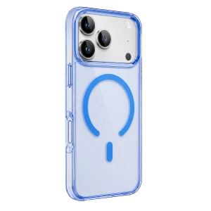 Newface Apple İphone 18 Pro Pc Real Magsafe Kapak - Sierra Blue