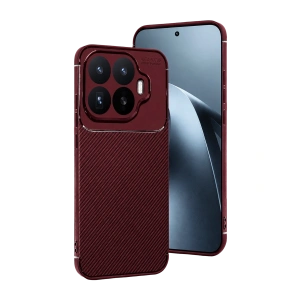 Newface Xiaomi Mi 17t Auto Focus Karbon Kapak - Bordo