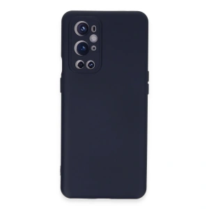 One Plus 9 Pro Kılıf Nano İçi Kadife Silikon - Lacivert