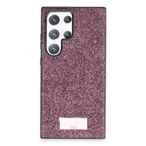 Onegif Samsung Galaxy S23 Ultra Bright Simli Kapak - Derin Mor