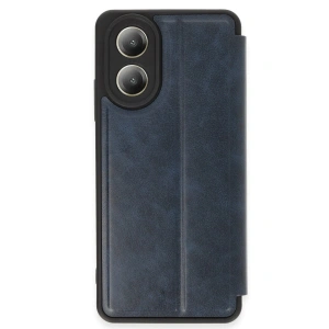 Oppo A38 Kılıf Flip Cover - Lacivert