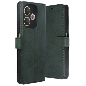 Oppo A5 Pro 4g Trend S Plus Kapaklı Kılıf - Yeşil