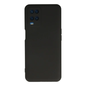 Oppo A54 4g Kılıf Nano İçi Kadife Silikon - Siyah