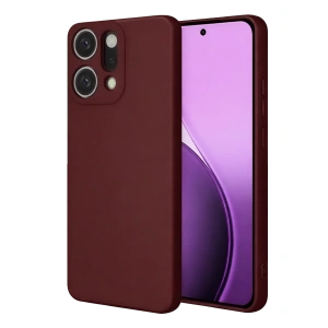 Oppo Reno 14 First Silikon - Bordo