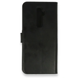 Oppo Reno 2z Kılıf Trend S Plus Kapaklı Kılıf - Siyah