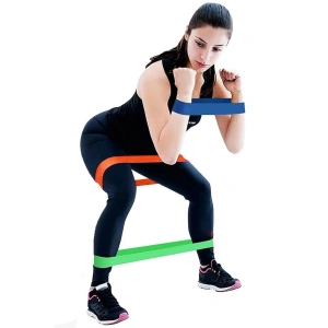 Pilates Squat Aerobik Direnç Lastiği 5 Li Paket