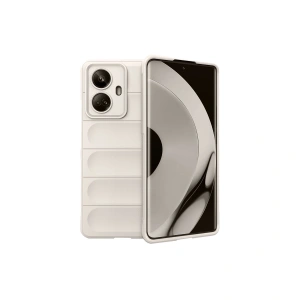 Realme 10 Pro 5g Kılıf Optimum Silikon - Krem