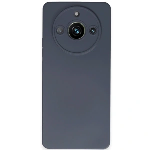 Realme 11 Pro Kılıf Nano İçi Kadife Silikon - Gri