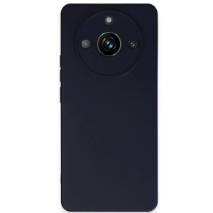 Realme 11 Pro Kılıf Nano İçi Kadife Silikon - Lacivert