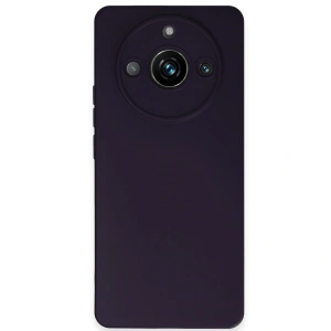 Realme 11 Pro Kılıf Nano İçi Kadife Silikon - Mor