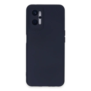 Realme 9i 4g Kılıf Nano İçi Kadife Silikon - Lacivert