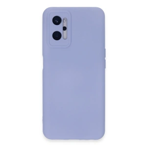 Realme 9i 4g Kılıf Nano İçi Kadife Silikon - Lila