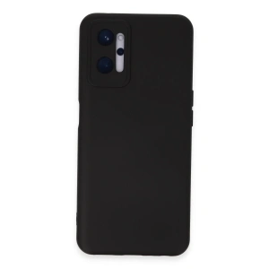 Realme 9i 4g Kılıf Nano İçi Kadife Silikon - Siyah