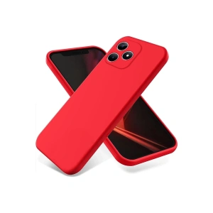 Realme Note 50 4g Kılıf First Silikon - Kırmızı
